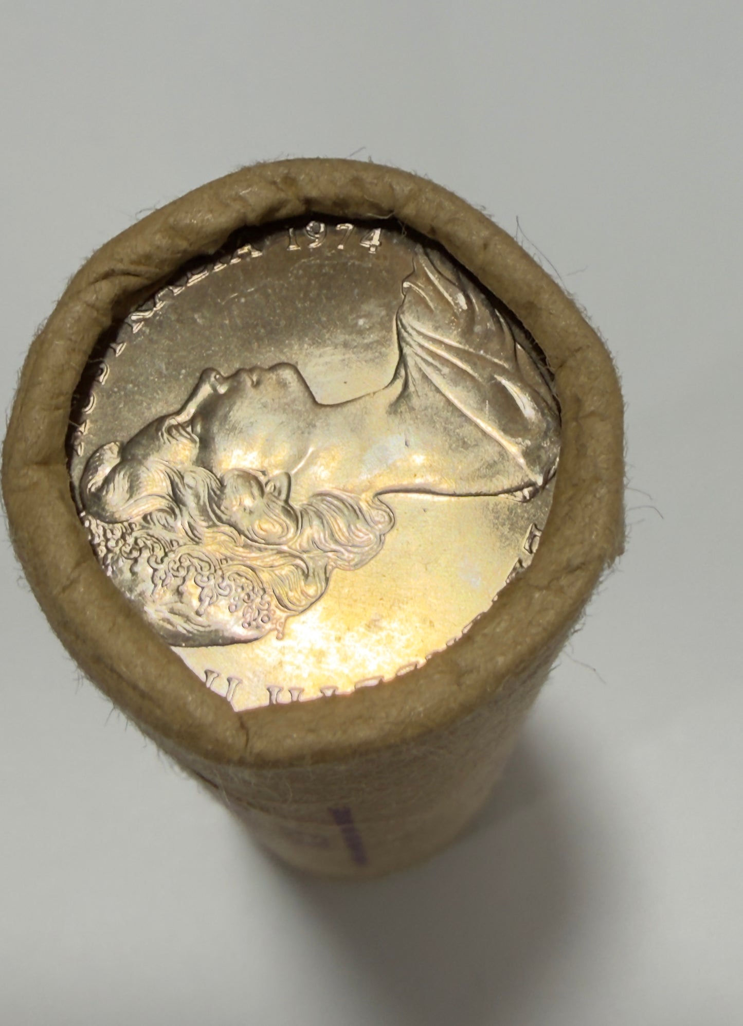 1974 10 Cent Coin - Uncirculated - Ex RAM Roll - comes in 2x2