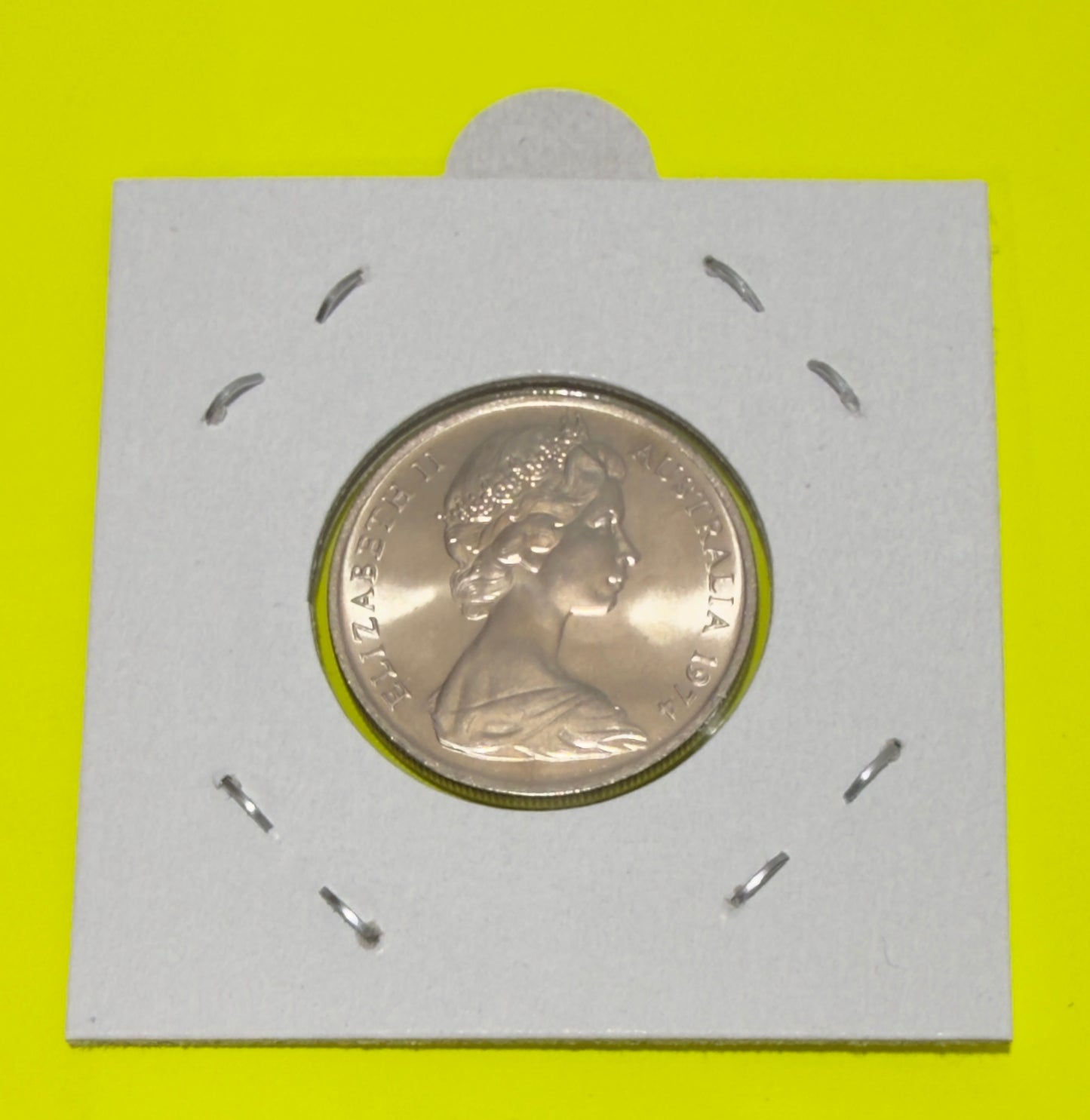 1974 10 Cent Coin - Uncirculated - Ex RAM Roll - comes in 2x2