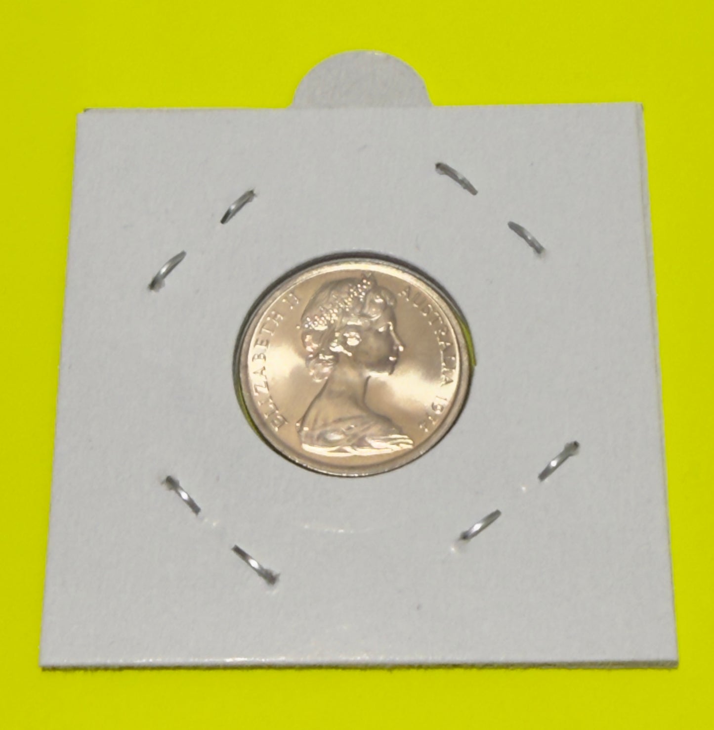 1974 5 Cent Coin - Uncirculated - Ex RAM Roll - comes in 2x2