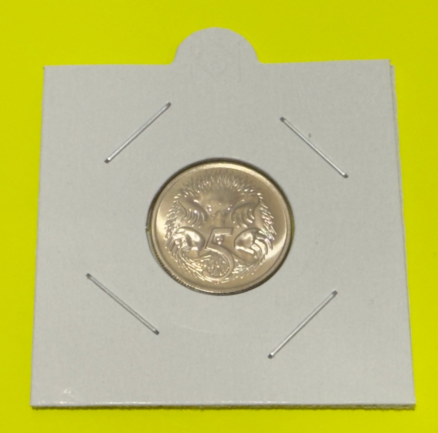 1974 5 Cent Coin - Uncirculated - Ex RAM Roll - comes in 2x2