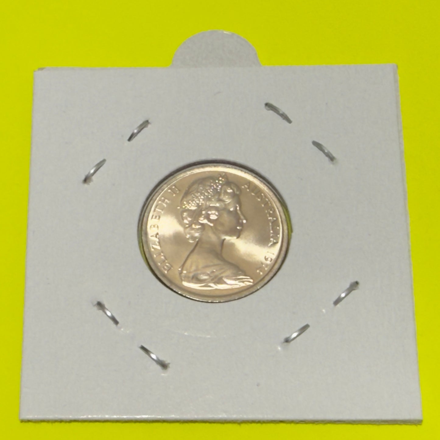 1974 5 Cent Coin - Uncirculated - Ex RAM Roll - comes in 2x2