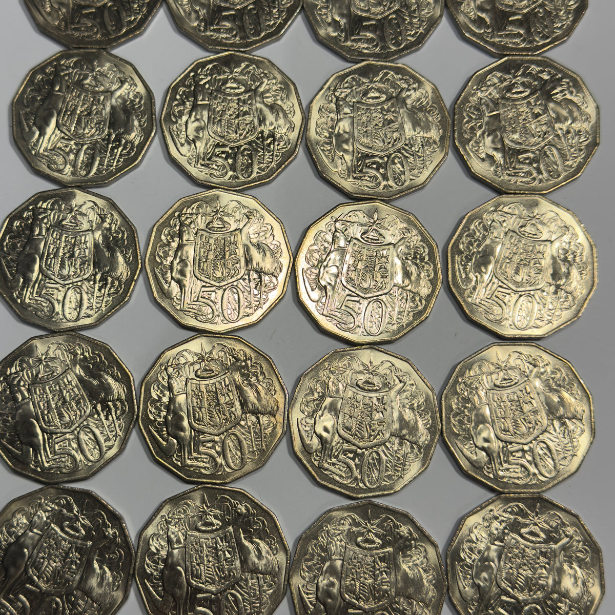 1979 50 Cent Coin - 50c COA Double Bar - Uncirculated - Ex RAM Roll