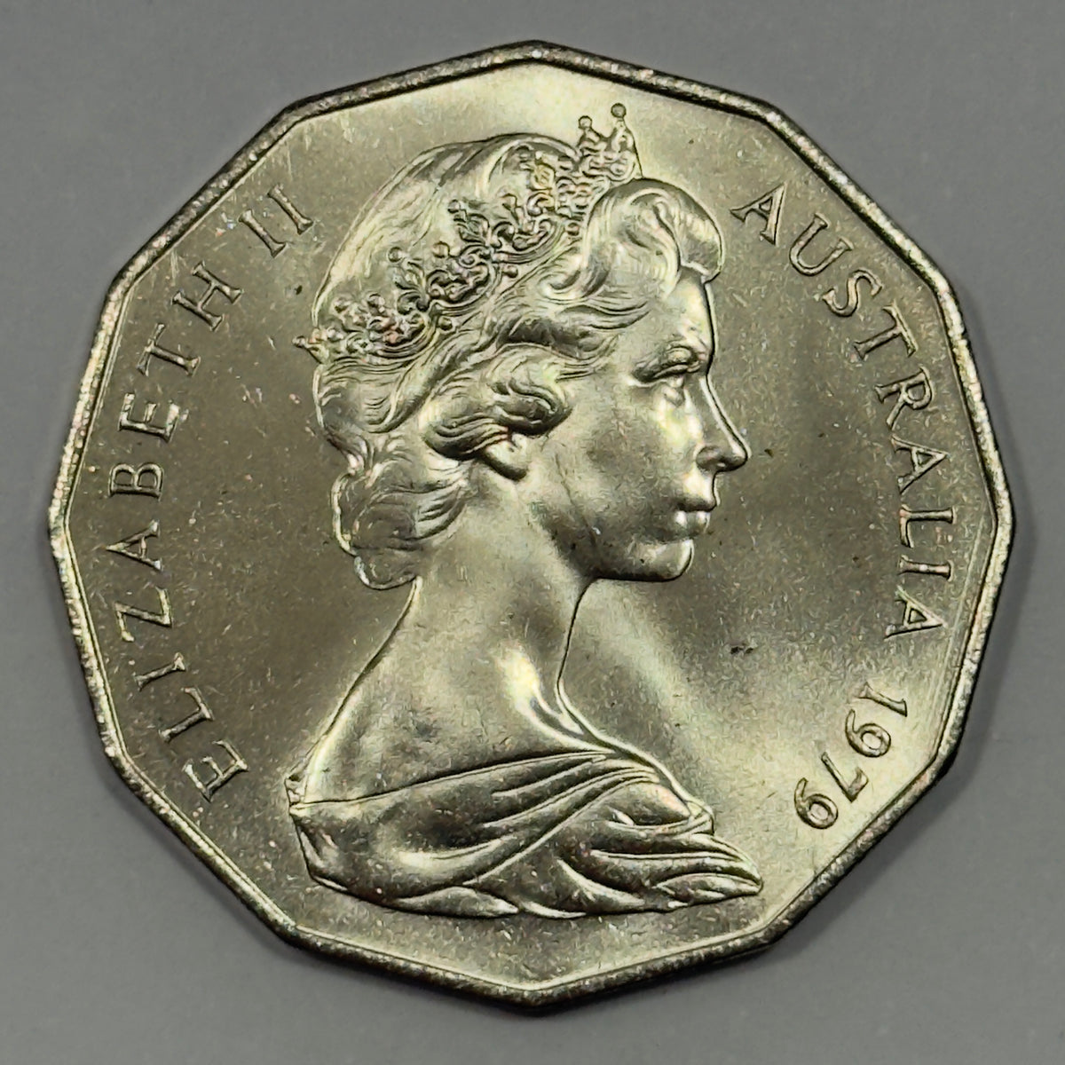 1979 50 Cent Coin - 50c COA Double Bar - Uncirculated - Ex RAM Roll