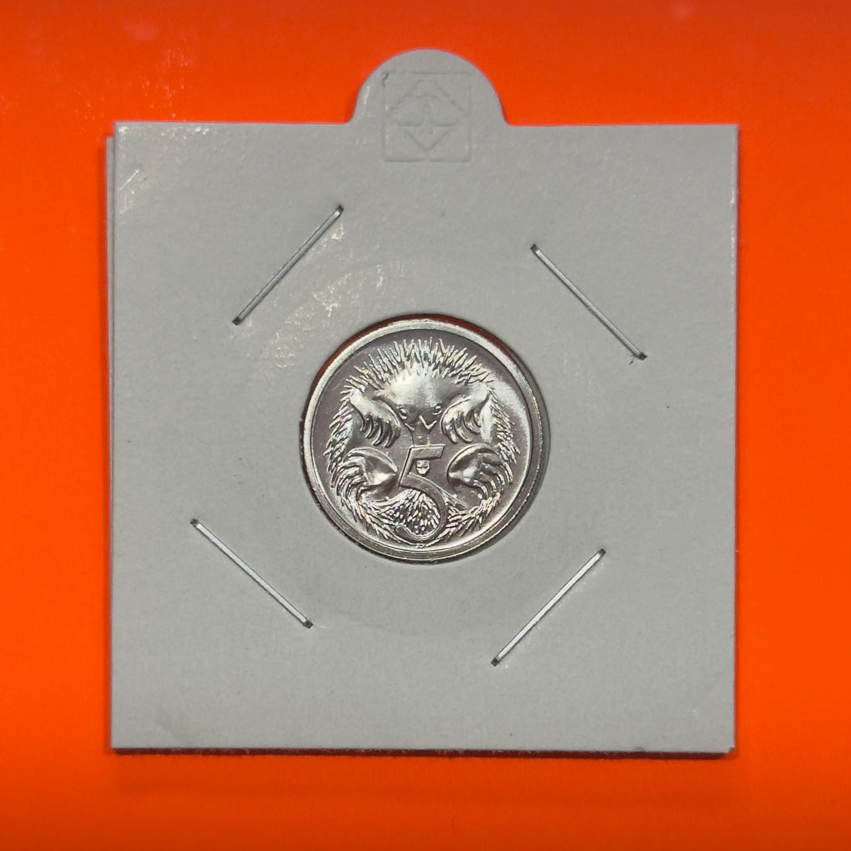 1987 5 Cent Coin - Choice Uncirculated 5c - Ex Mint Set Coin - Five Cent