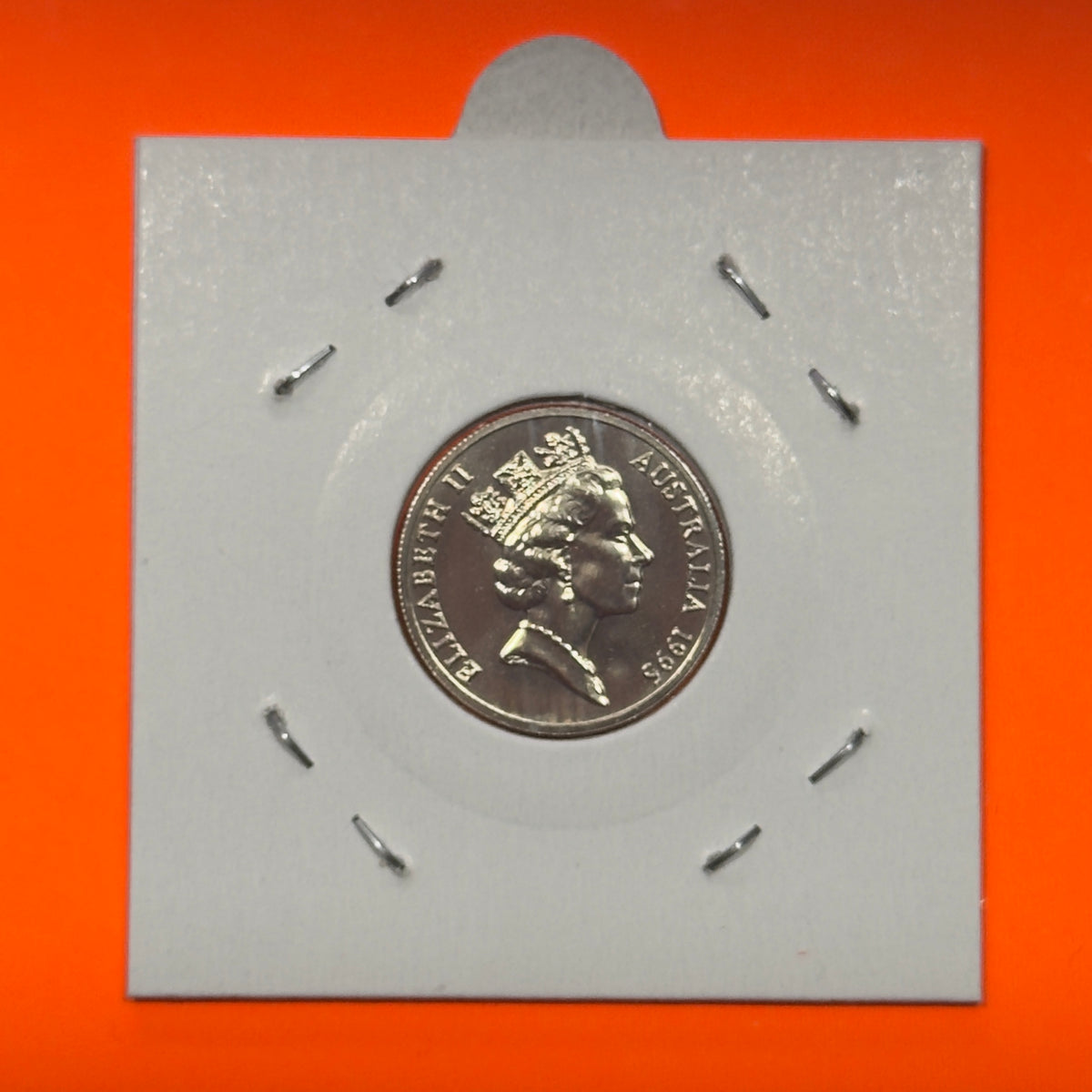 1995 5 Cent Coin - Choice Uncirculated - Five Cent Ex MINT SET Coin 5c - in 2x2