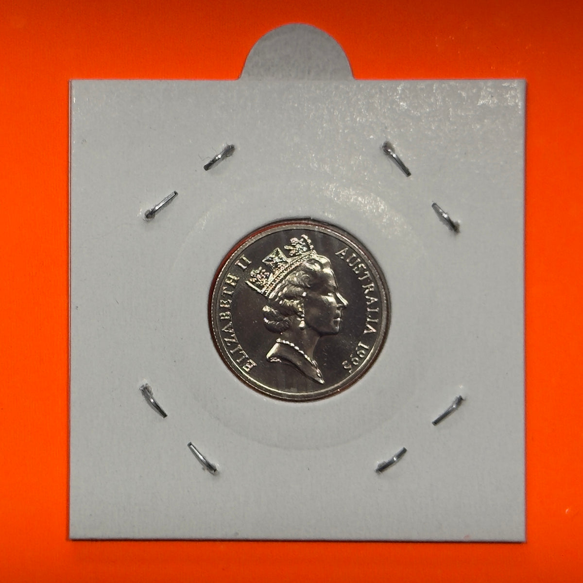 1995 5 Cent Coin - Choice Uncirculated - Five Cent Ex MINT SET Coin 5c - in 2x2