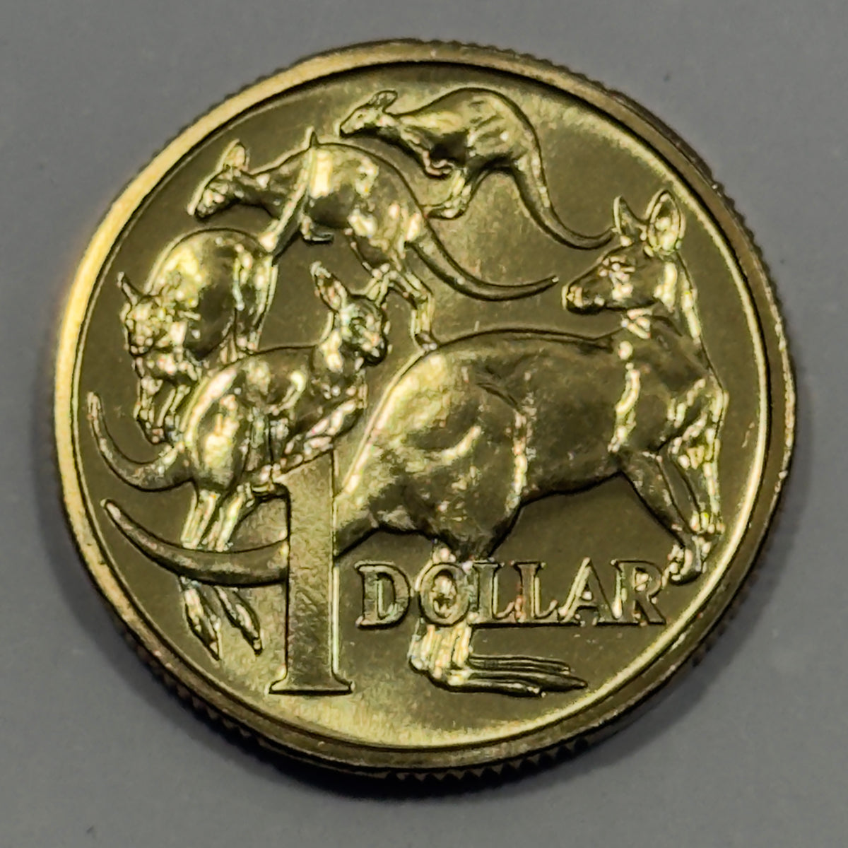 1990 $1 Coin - Choice Uncirculated - MINT SET ONLY coin - One Dollar - in 2x2
