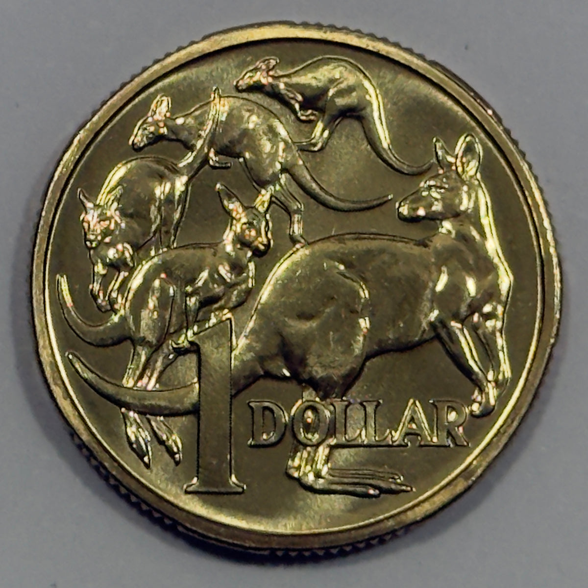 1990 $1 Coin - Choice Uncirculated - MINT SET ONLY coin - One Dollar - in 2x2