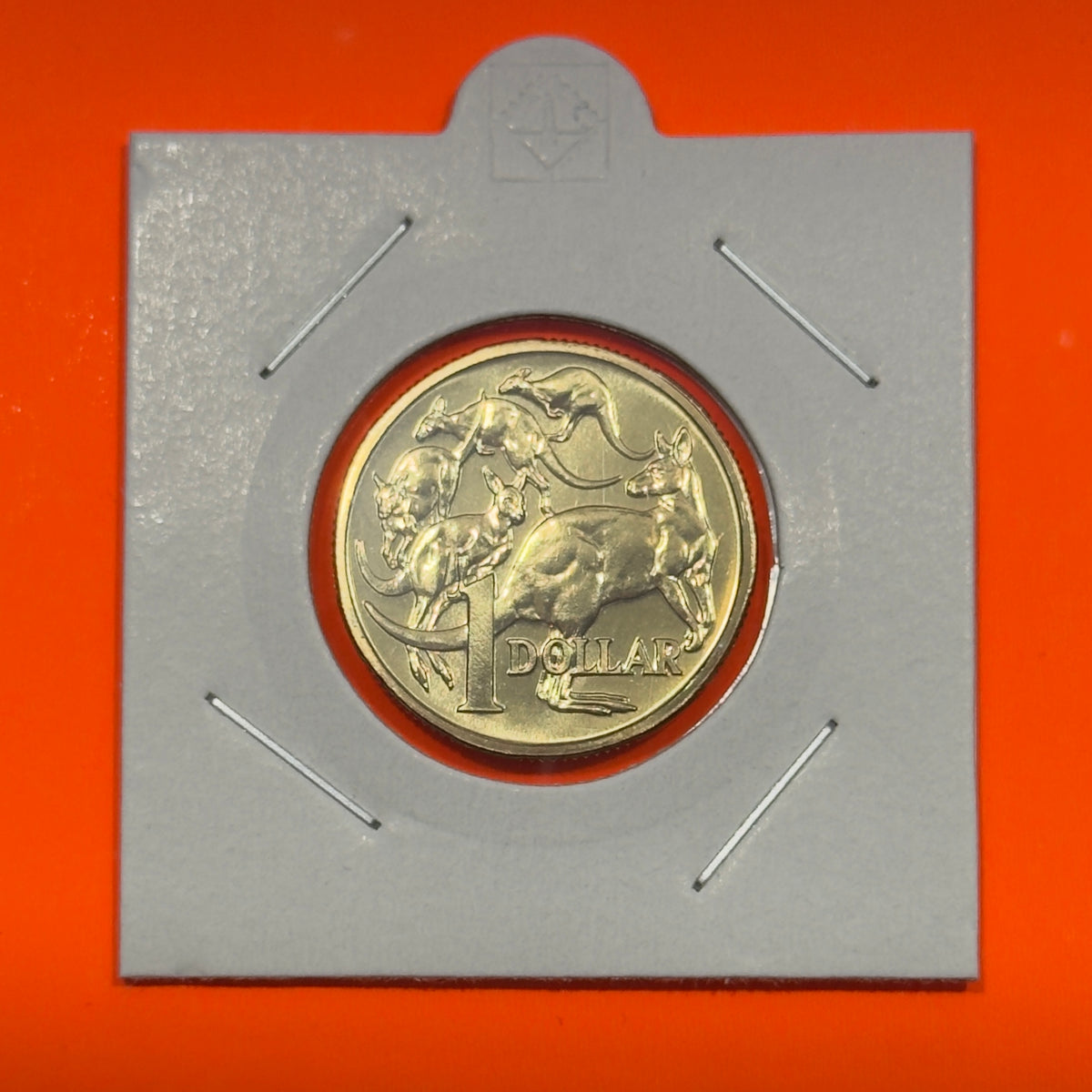 1990 $1 Coin - Choice Uncirculated - MINT SET ONLY coin - One Dollar - in 2x2