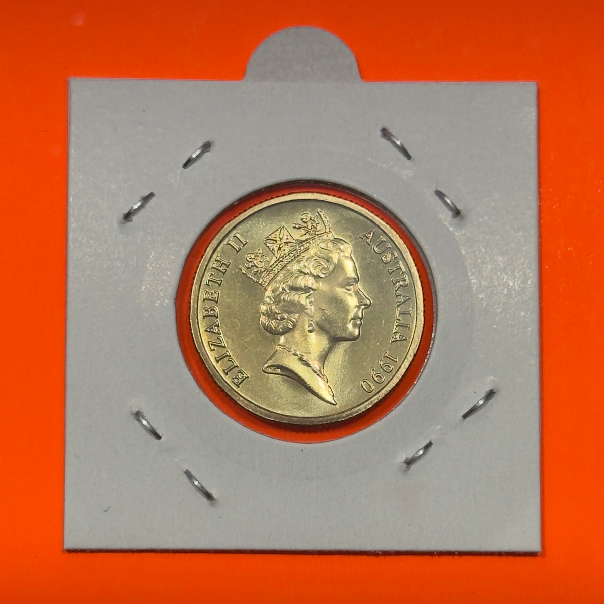 1990 $1 Coin - Choice Uncirculated - MINT SET ONLY coin - One Dollar - in 2x2