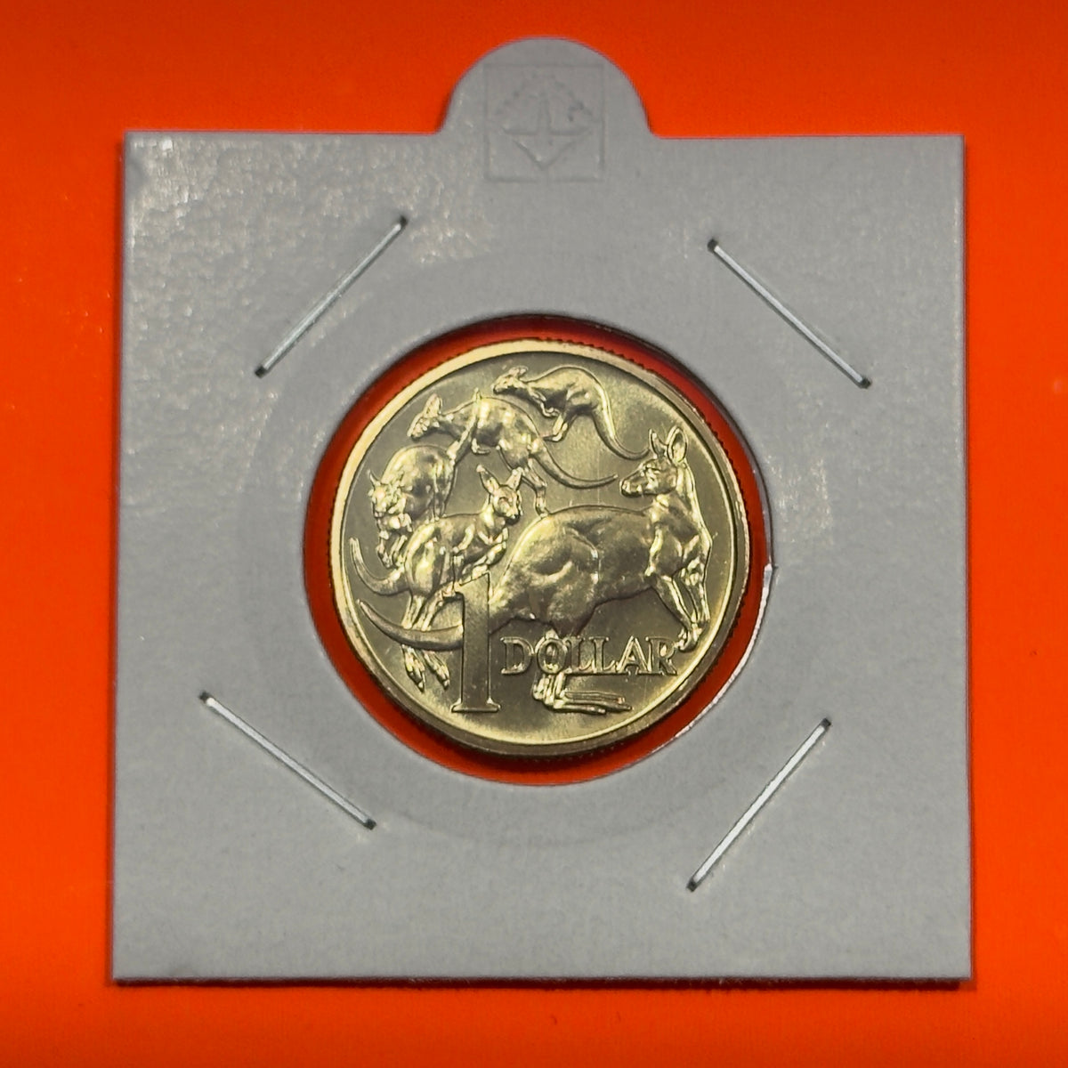 1990 $1 Coin - Choice Uncirculated - MINT SET ONLY coin - One Dollar - in 2x2