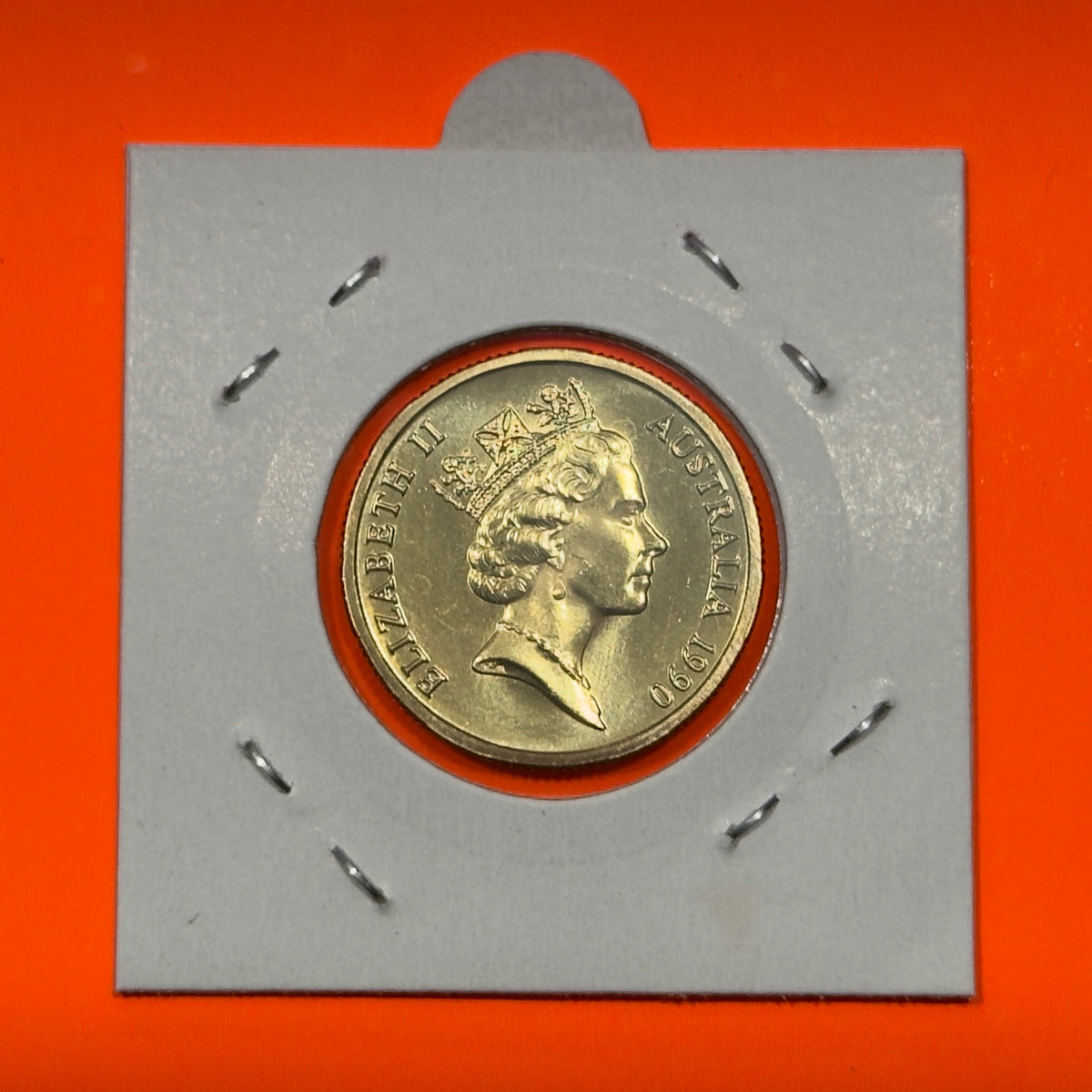 1990 $1 Coin - Choice Uncirculated - MINT SET ONLY coin - One Dollar - in 2x2