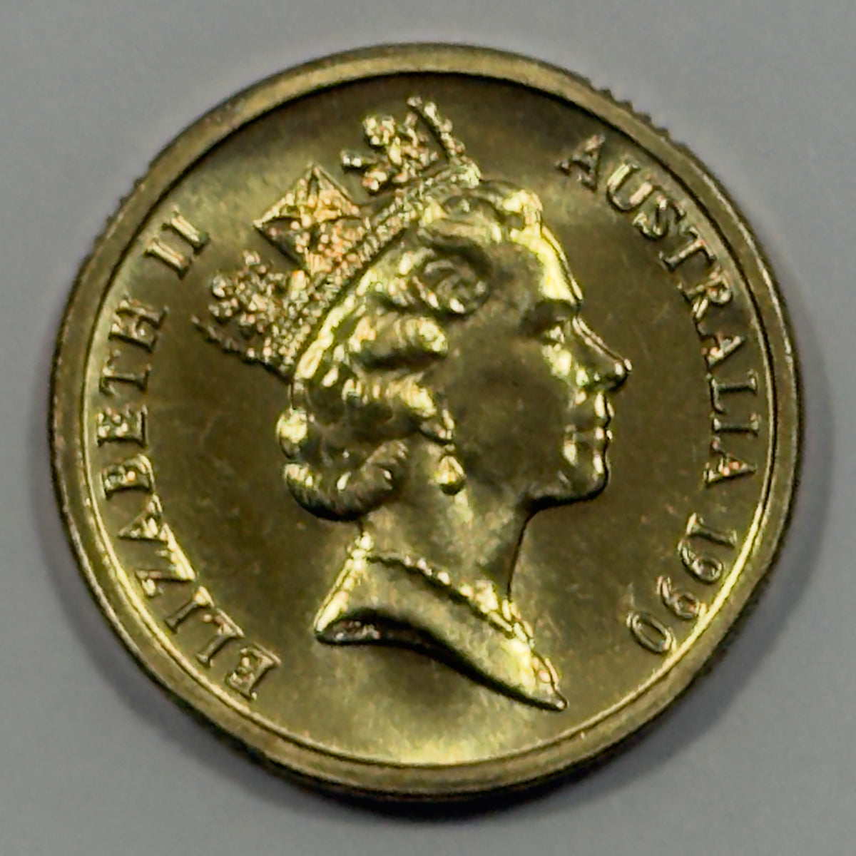 1990 $2 Coin - Choice Uncirculated - ex MINT SET coin - Two Dollar - in 2x2