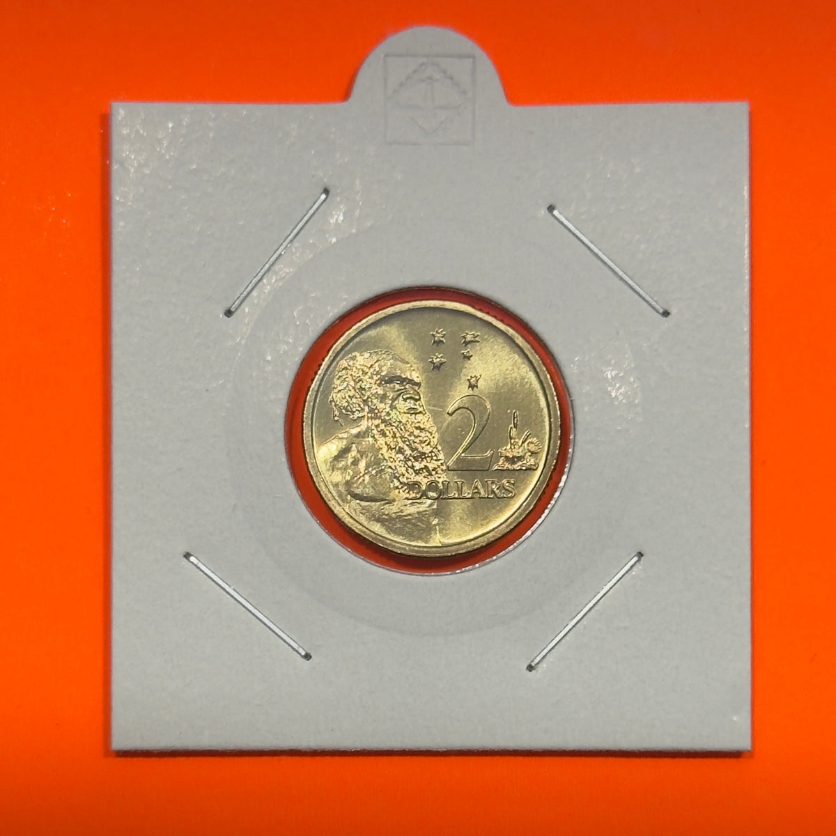 1990 $2 Coin - Choice Uncirculated - ex MINT SET coin - Two Dollar - in 2x2