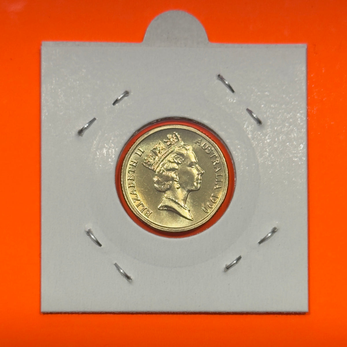 1990 $2 Coin - Choice Uncirculated - ex MINT SET coin - Two Dollar - in 2x2
