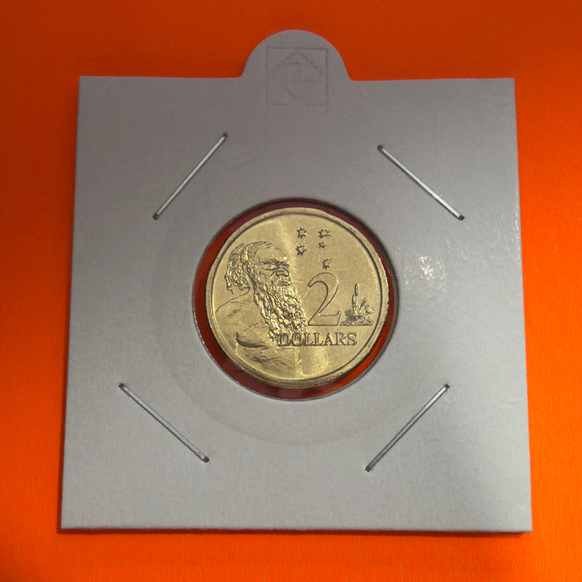 1990 $2 Coin - Choice Uncirculated - ex MINT SET coin - Two Dollar - in 2x2