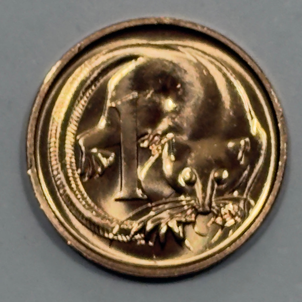 1990 1 Cent Coin - Choice Uncirculated - Ex MINT SET 1c Coin - Comes In 2x2