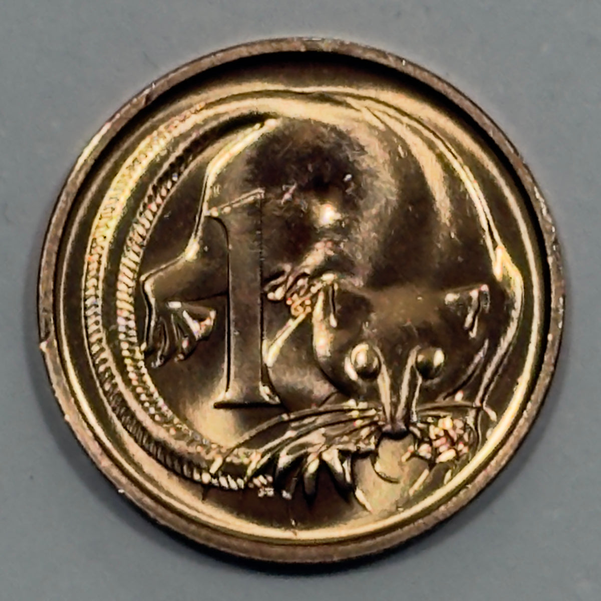 1990 1 Cent Coin - Choice Uncirculated - Ex MINT SET 1c Coin - Comes In 2x2