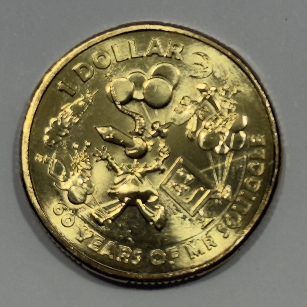 2019 $1 Coin - Mr Squiggle & Friends - Uncirculated - Ex Mint set - comes in 2x2