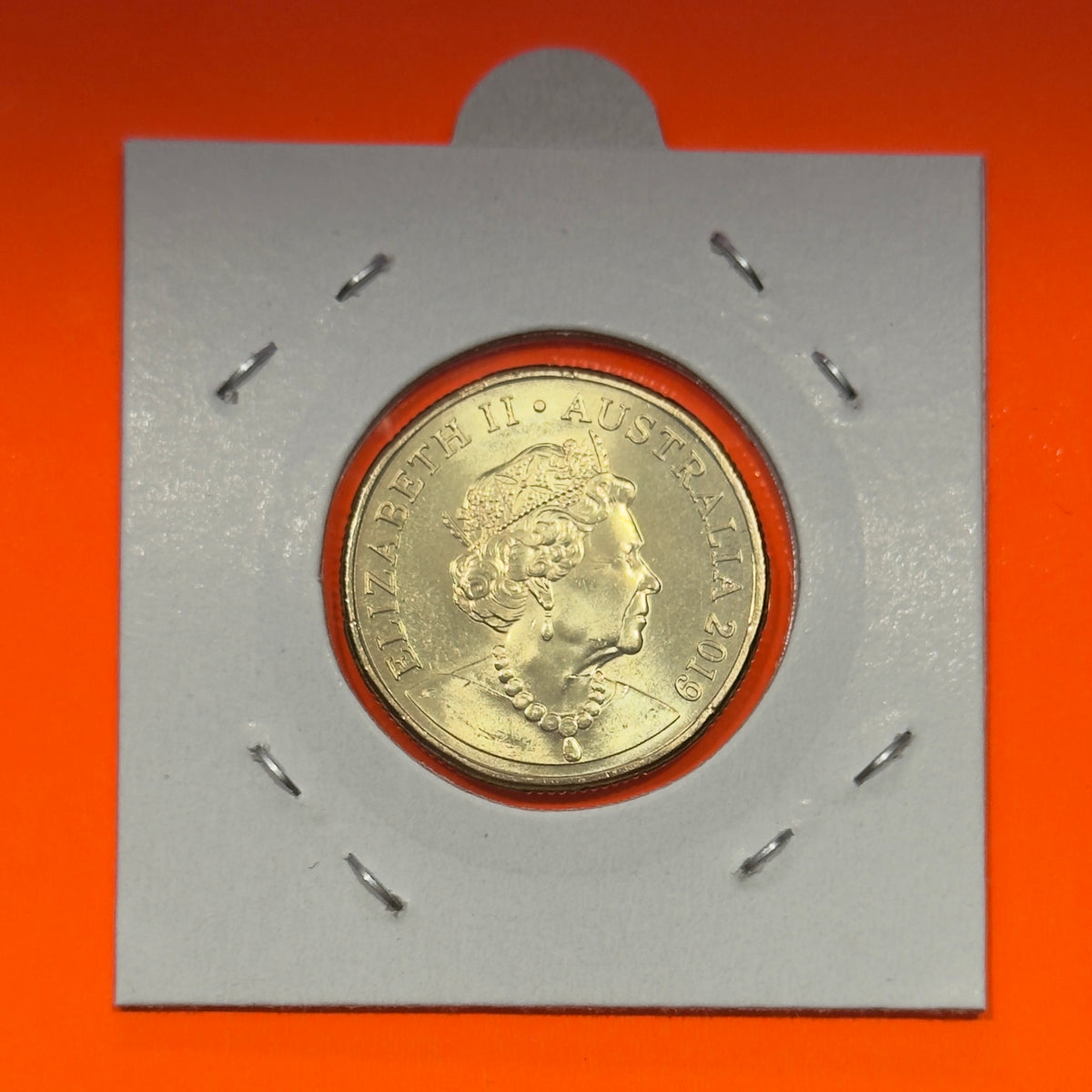 2019 $1 Coin - Mr Squiggle - Rocketship - Uncirculated - ex mint set - in 2x2