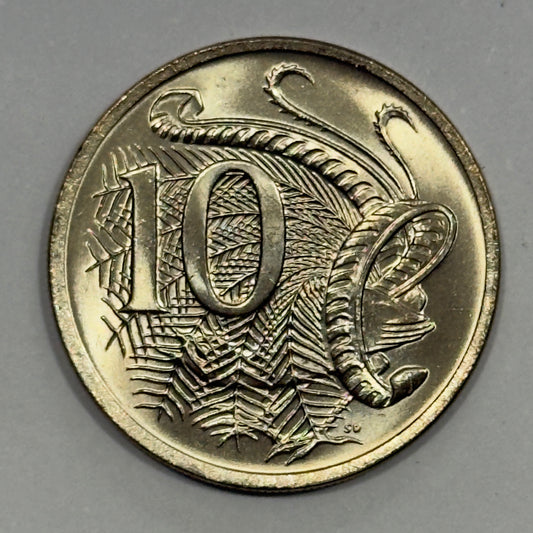 1971 10 Cent Coin - Uncirculated Ex RAM Roll - Beautiful Luster