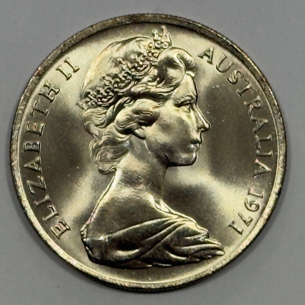 1971 10 Cent Coin - Uncirculated Ex RAM Roll - Beautiful Luster