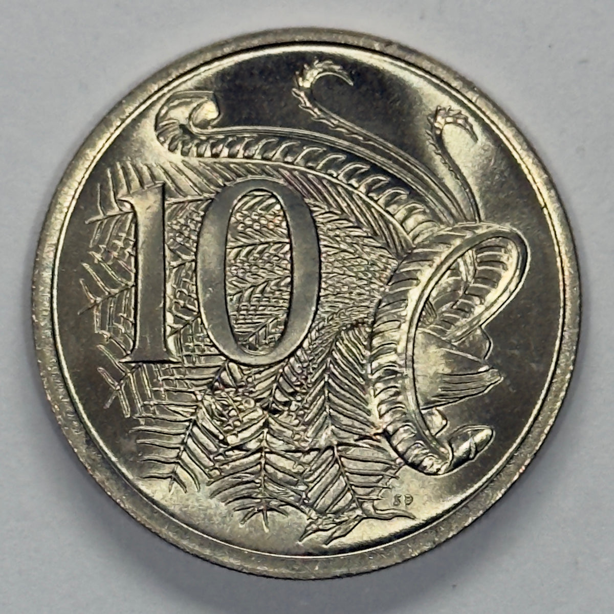 1974 10 Cent Coin - Uncirculated 10c - Ex RAM Roll Ten Cent - comes in 2x2