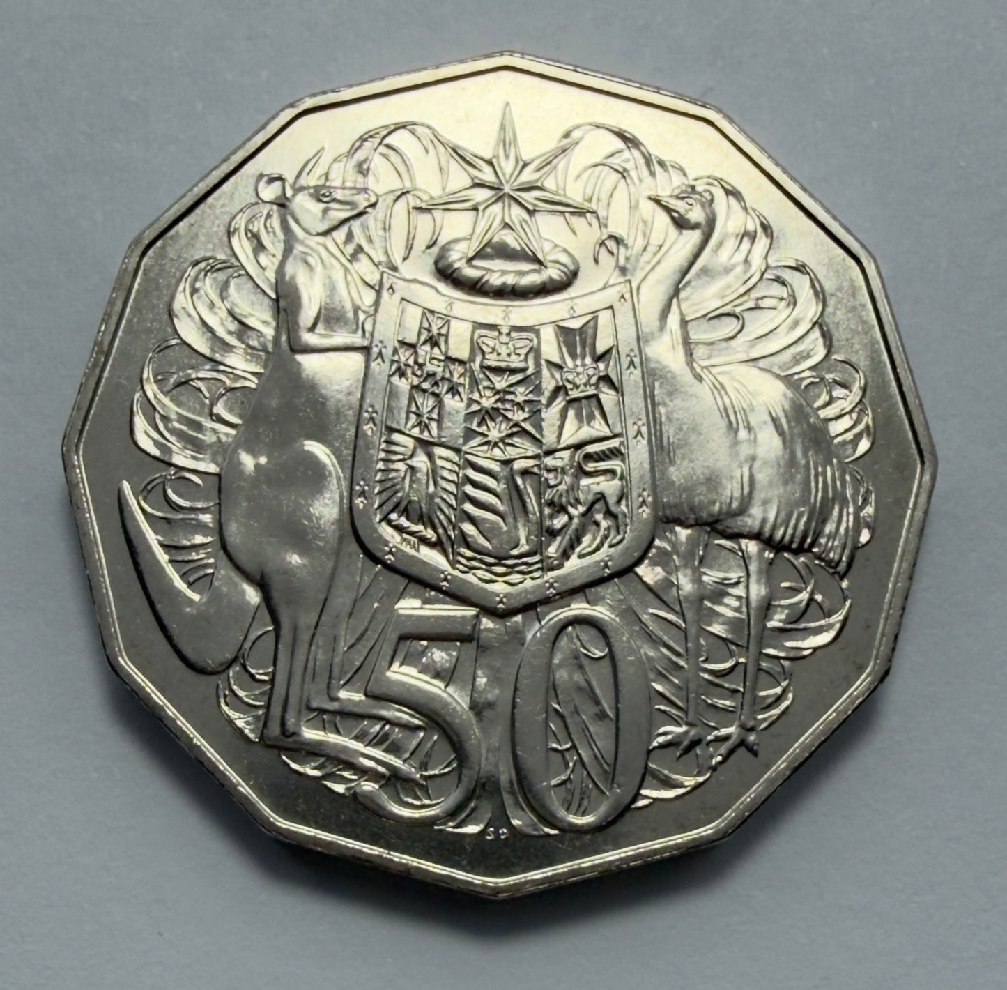 1997 50 Cent COA - Uncirculated - Ex Mint set - LOW MINTAGE 4.3 million