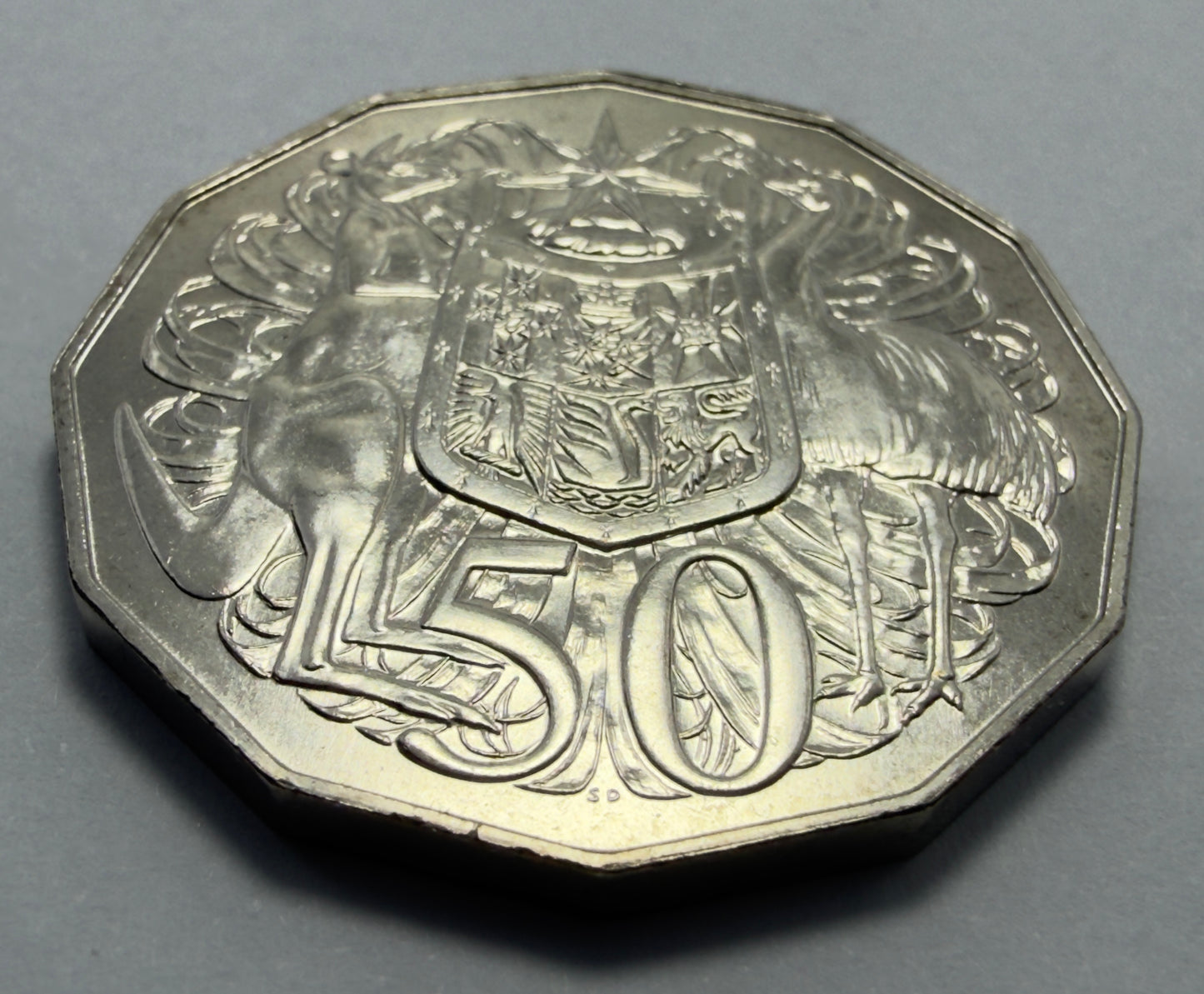 1997 50 Cent COA - Uncirculated - Ex Mint set - LOW MINTAGE 4.3 million