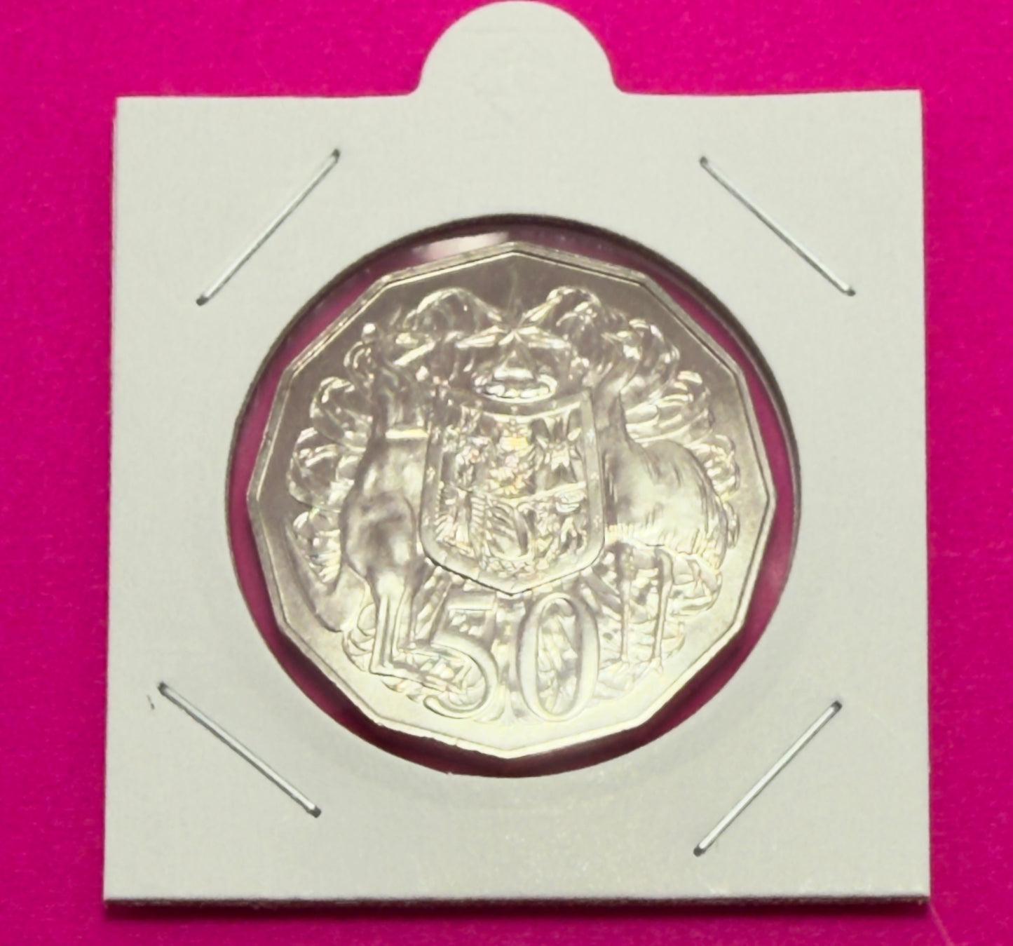 1997 50 Cent COA - Uncirculated - Ex Mint set - LOW MINTAGE 4.3 million