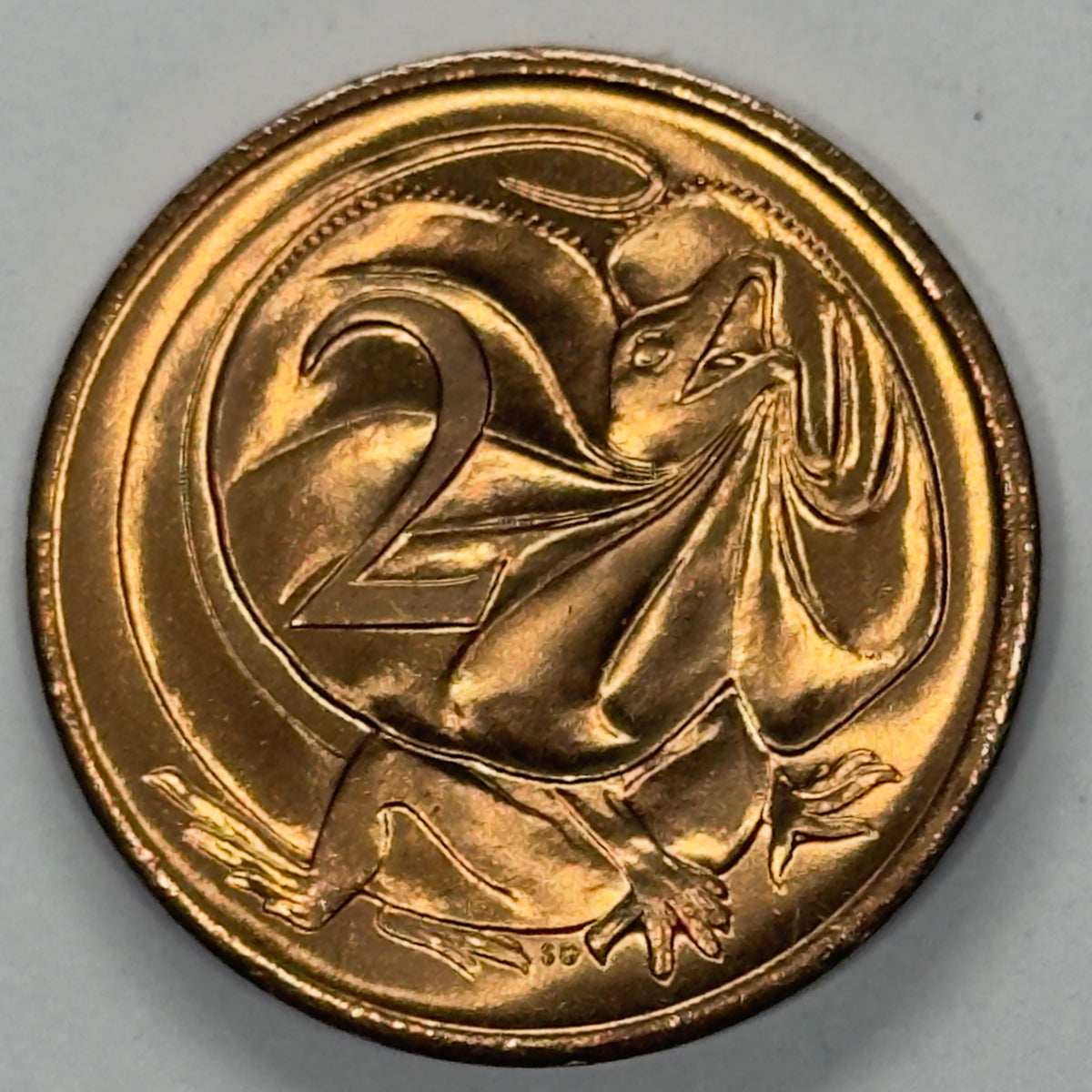 1970 2 Cent Coin - Uncirculated - Two Cent- 2c - comes in 2x2