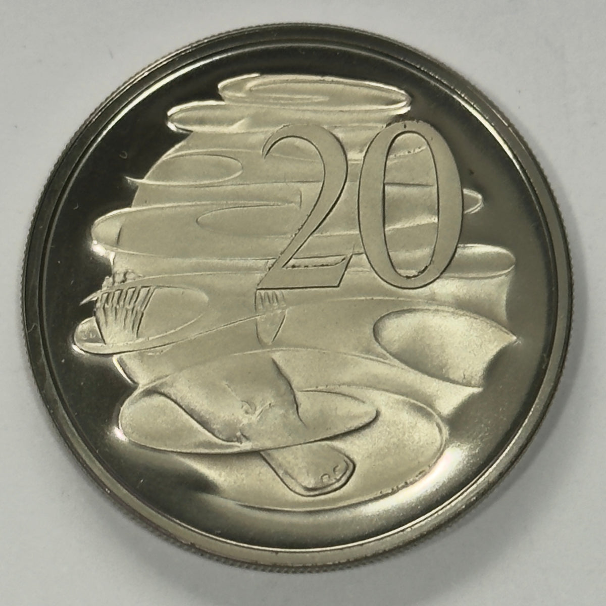 1969 20 Cent PROOF Coin - Twenty Cent Proof Coin 20c - comes in 2x2