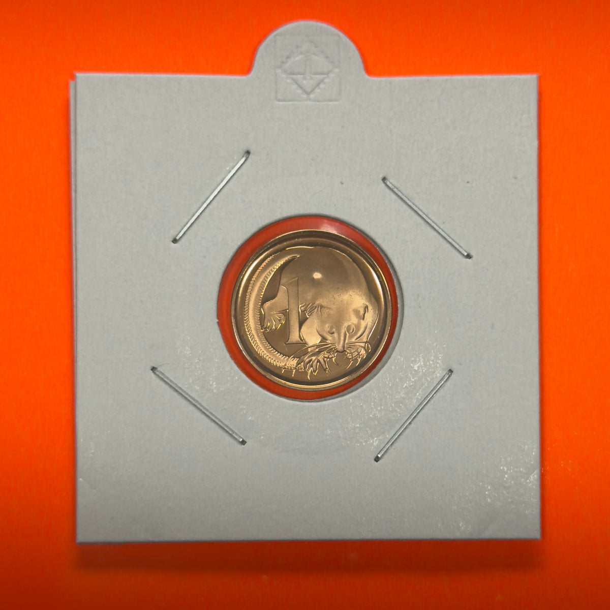1969 1 Cent PROOF Coin - One Cent Proof Coin 1c - comes in 2x2