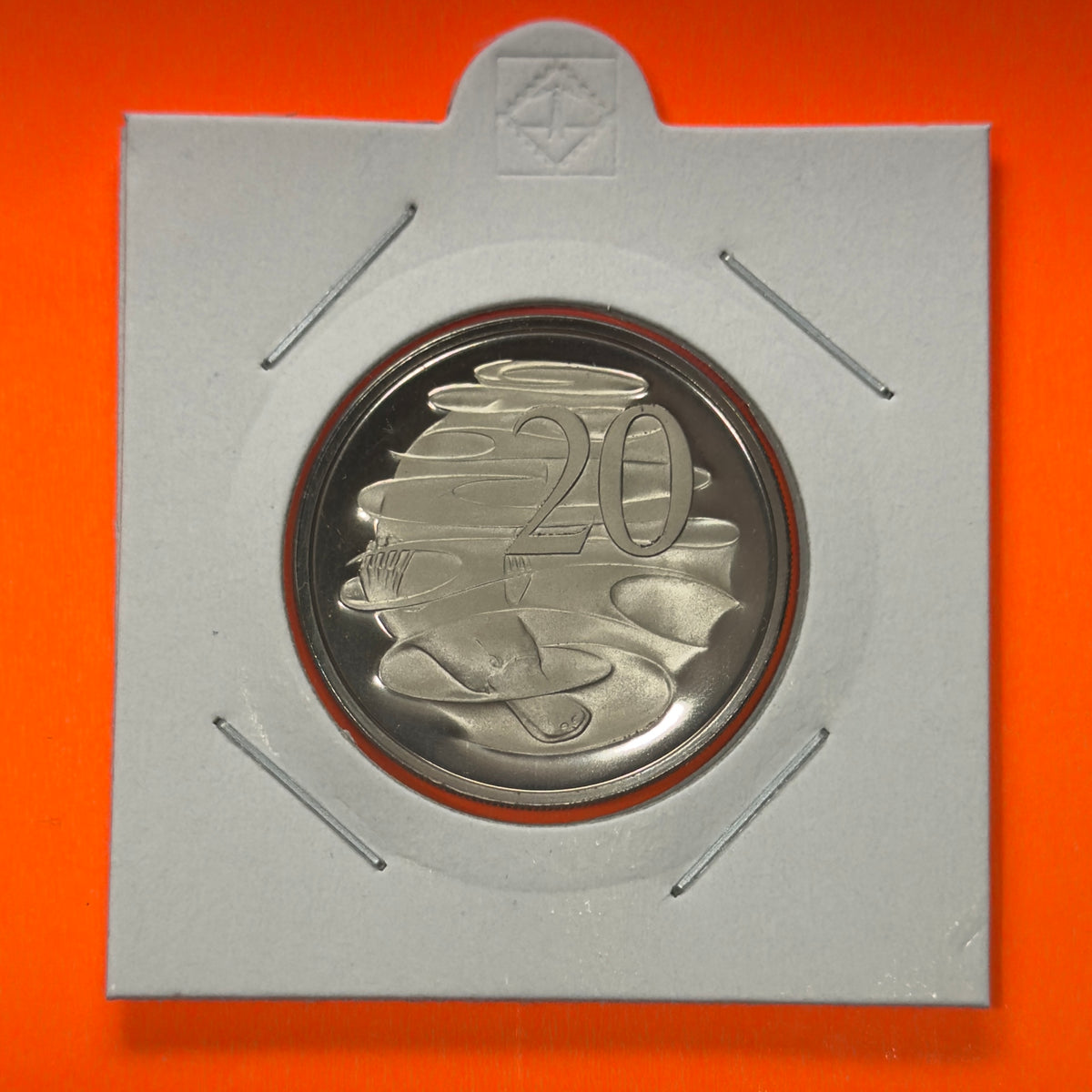 1969 20 Cent PROOF Coin - Twenty Cent Proof Coin 20c - comes in 2x2