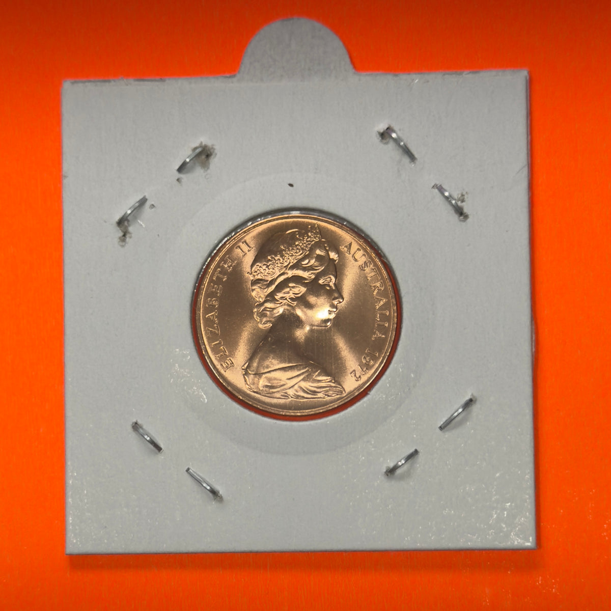 1972 2 Cent Coin - Uncirculated - Two Cent - comes in 2x2