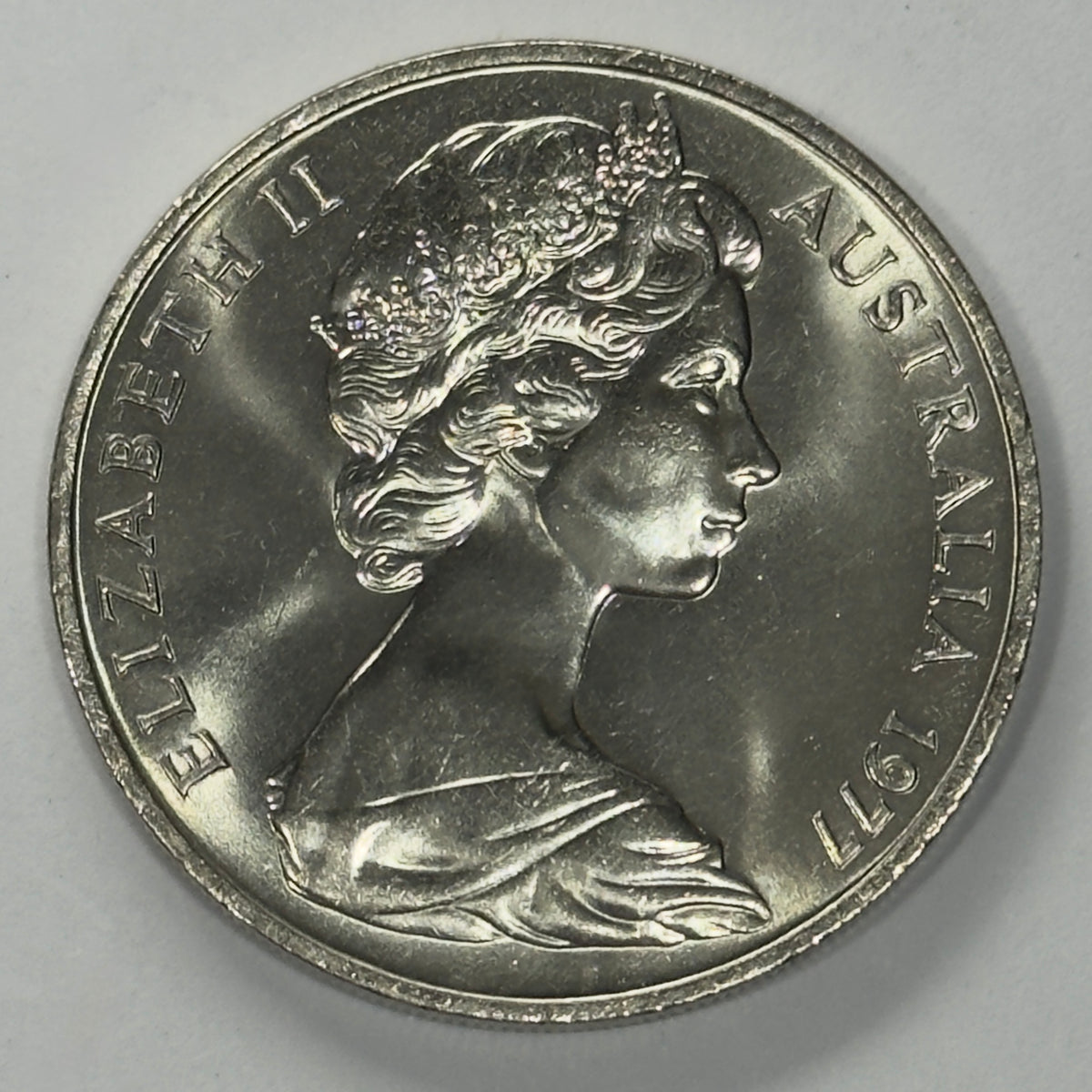 1977 20 Cent Coin - Uncirculated - Platypus -Twenty Cent 20c - comes in 2x2