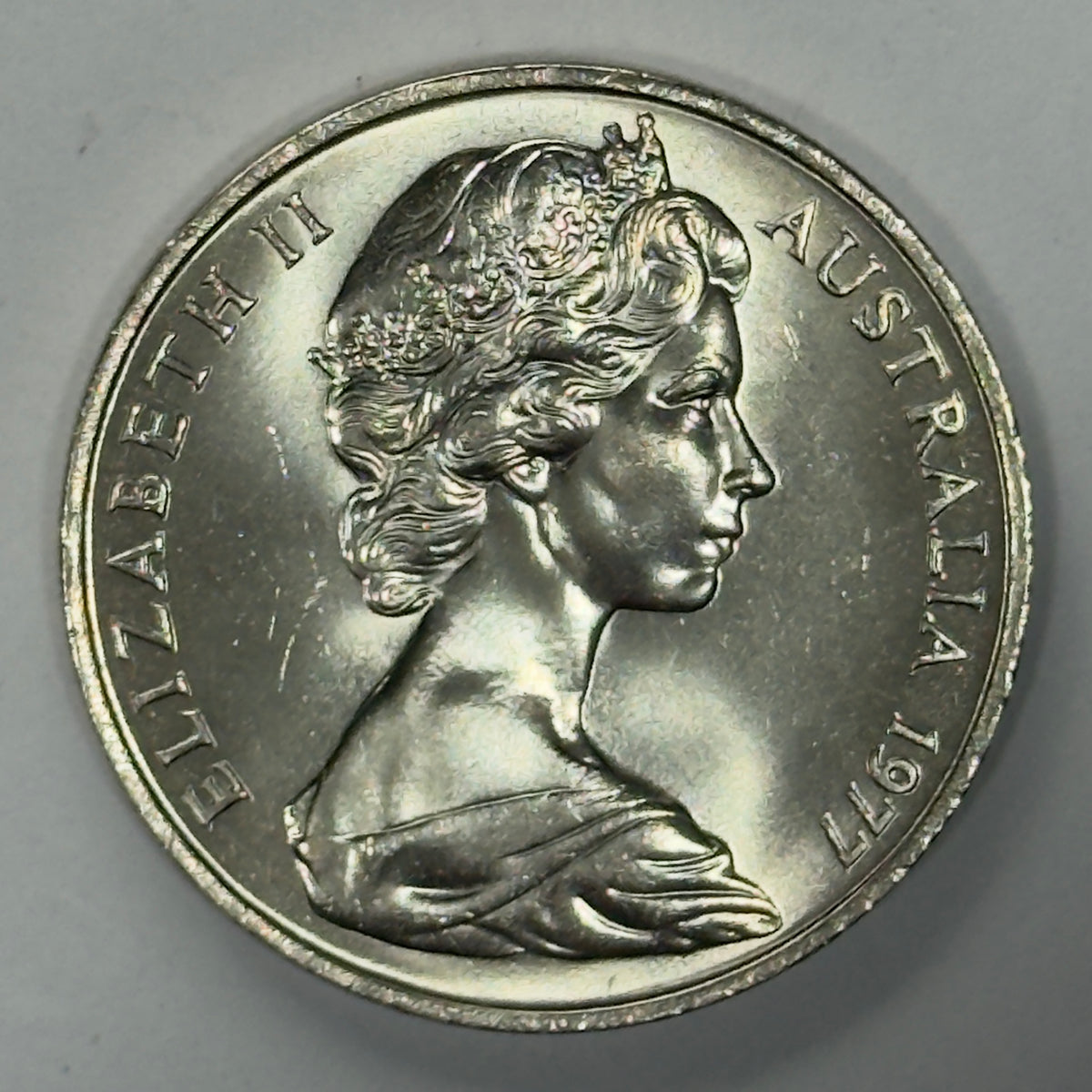 1977 20 Cent Coin - Uncirculated - Platypus -Twenty Cent 20c - comes in 2x2