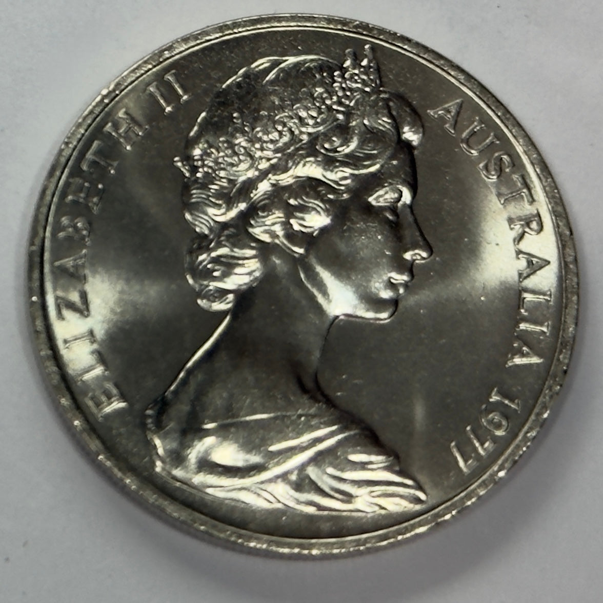 1977 20 Cent Coin - Uncirculated - Platypus -Twenty Cent 20c - comes in 2x2
