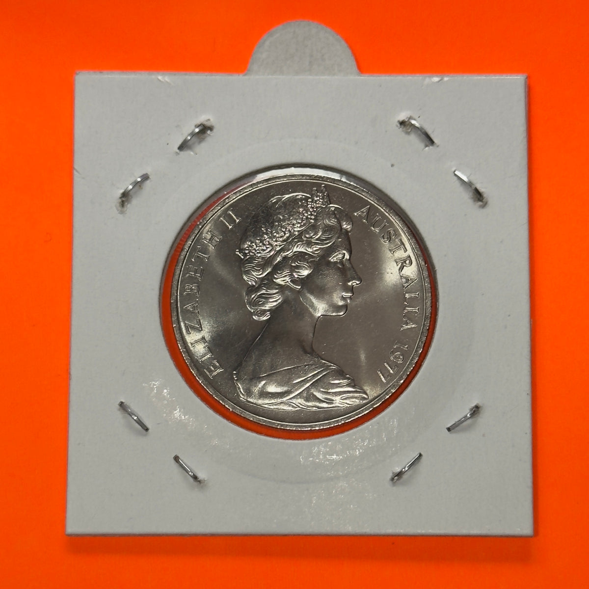 1977 20 Cent Coin - Uncirculated - Platypus -Twenty Cent 20c - comes in 2x2