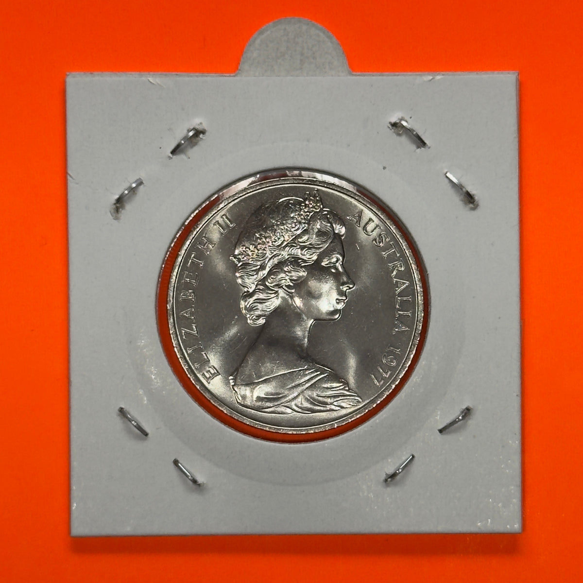 1977 20 Cent Coin - Uncirculated - Platypus -Twenty Cent 20c - comes in 2x2