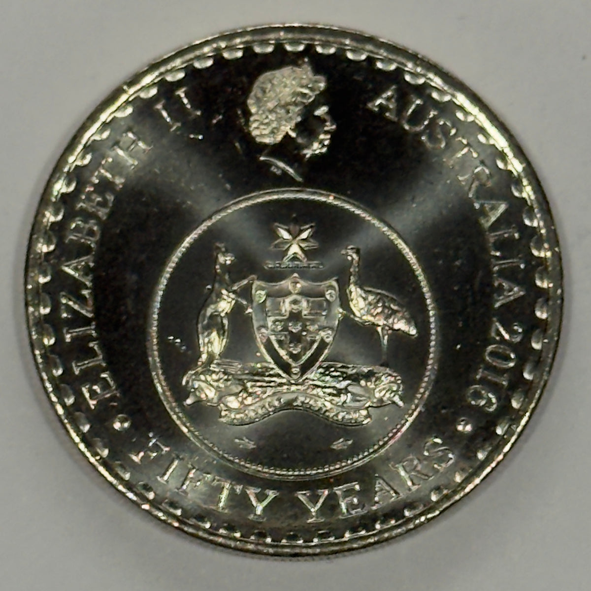 2016 20 Cent Coin - Decimal Currency Changeover - Uncirculated - comes in 2x2