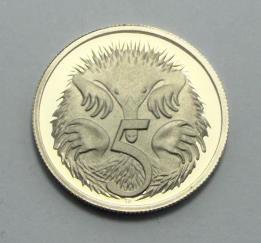 2006 5 Cent Proof Coin - Five Cent Proof - comes in 2x2