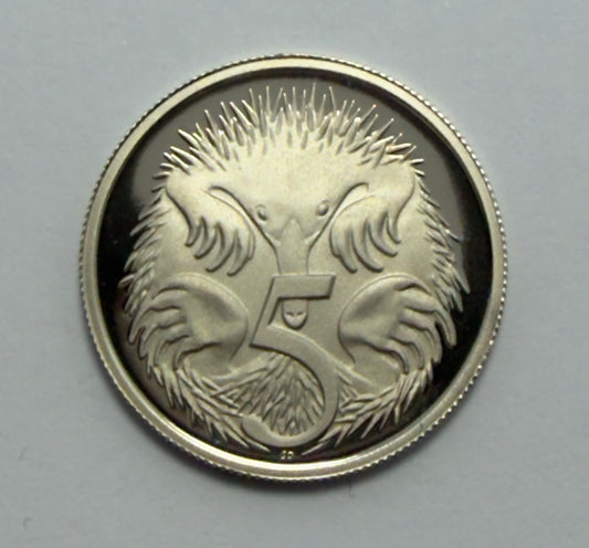 2006 5 Cent Proof Coin - Five Cent Proof - comes in 2x2