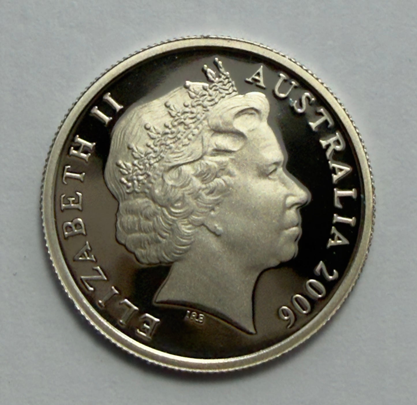 2006 5 Cent Proof Coin - Five Cent Proof - comes in 2x2