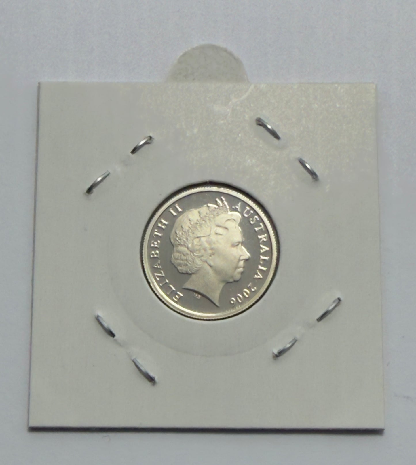 2006 5 Cent Proof Coin - Five Cent Proof - comes in 2x2