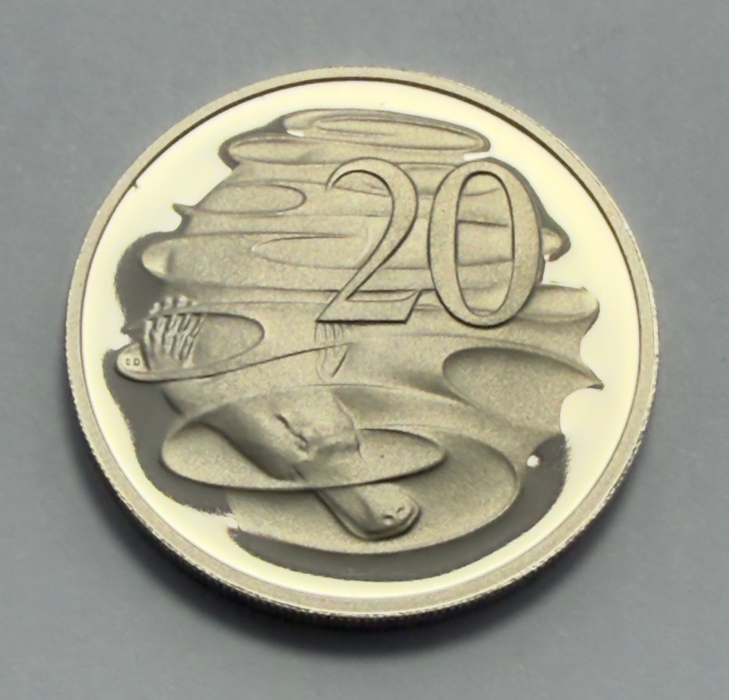 2006 20 Cent Proof Coin - Platypus Proof Coin - Twenty Cent  - comes in 2x2