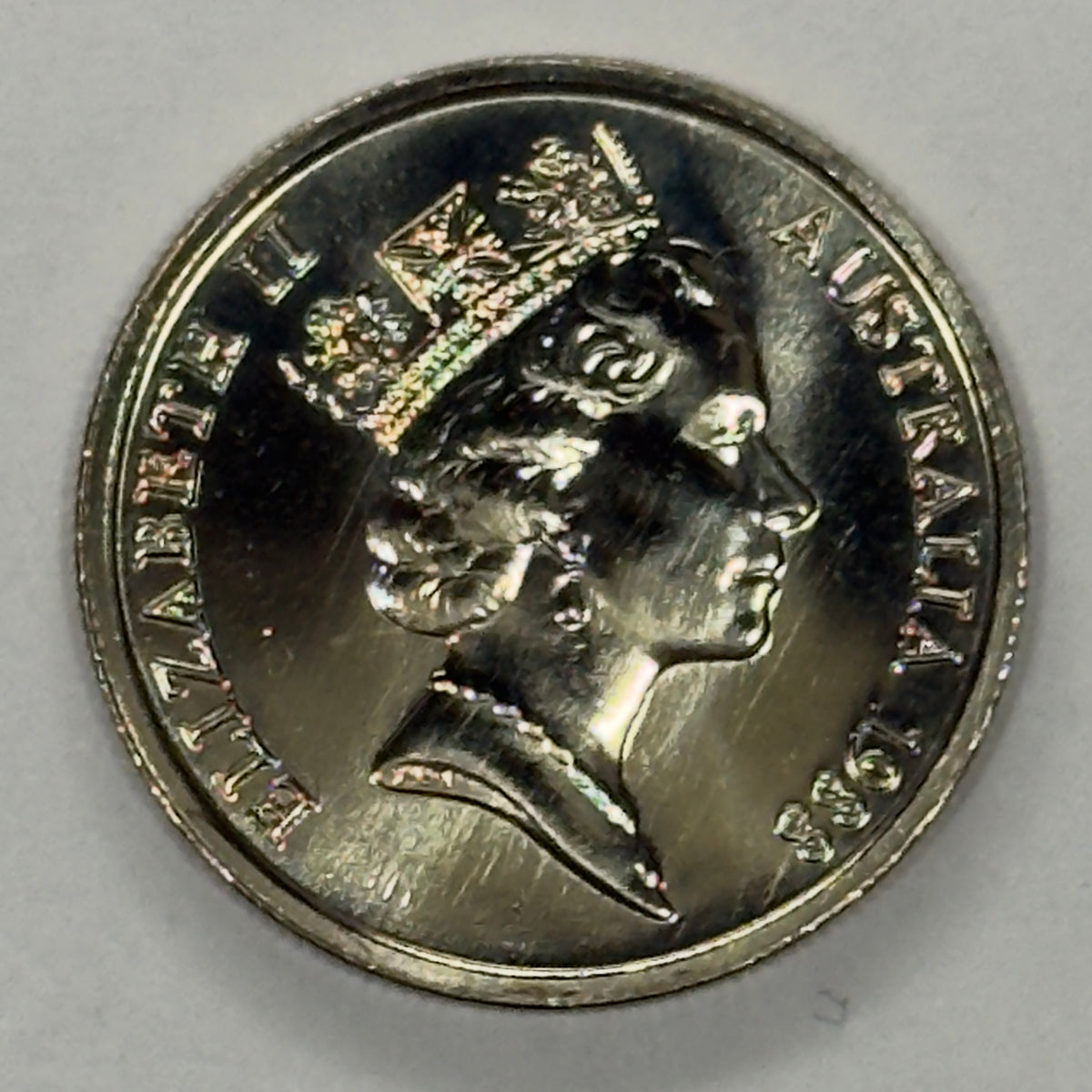 1988 5 Cent Coin - Choice Uncirculated 5c - Five Cent - Ex Mint Set - in 2x2