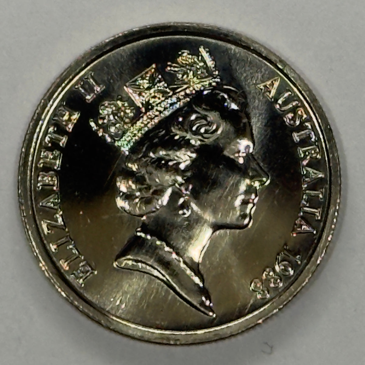 1988 5 Cent Coin - Choice Uncirculated 5c - Five Cent - Ex Mint Set - in 2x2