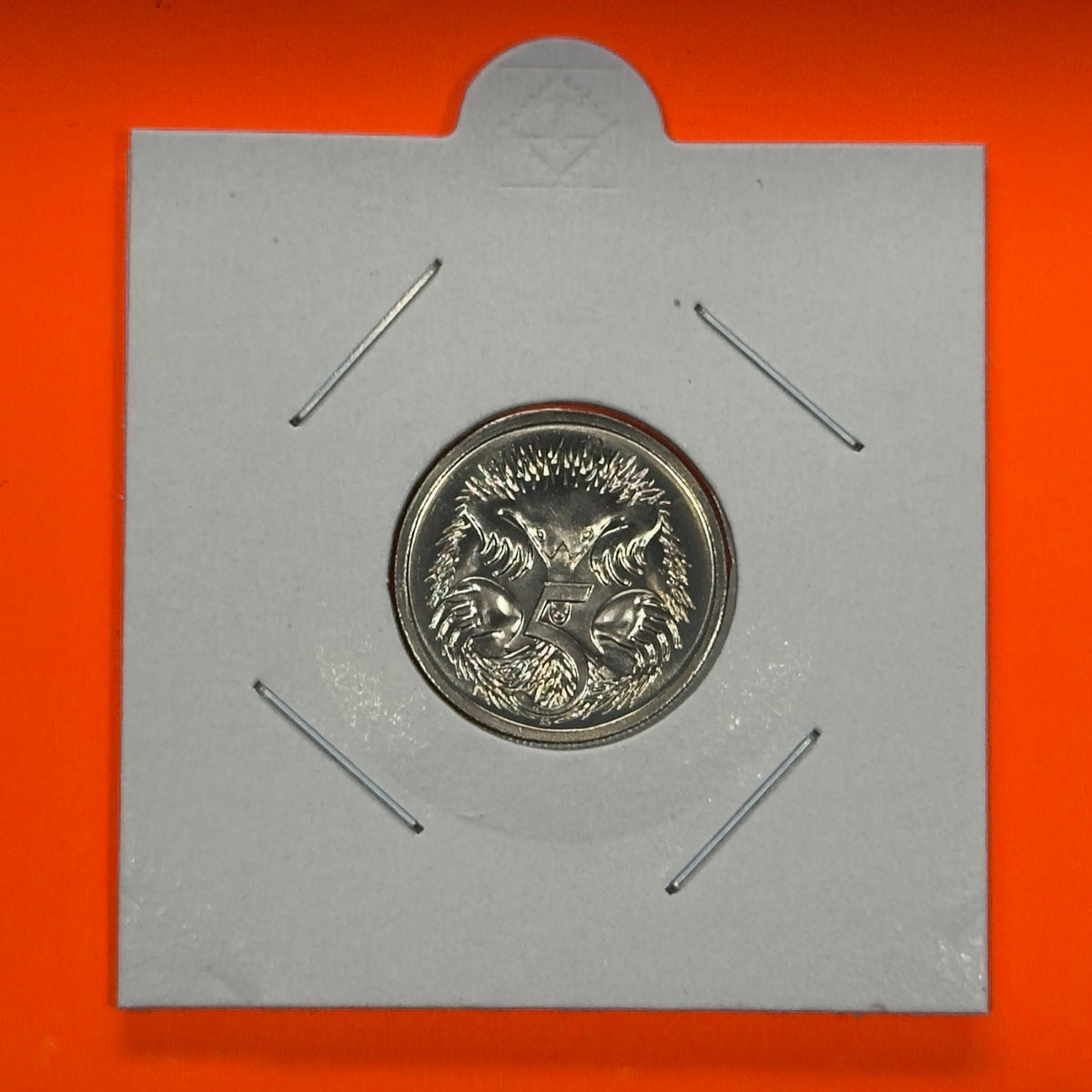 1988 5 Cent Coin - Choice Uncirculated 5c - Five Cent - Ex Mint Set - in 2x2
