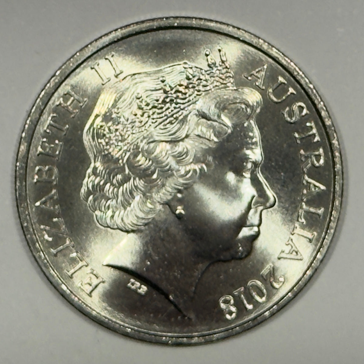 2018 10 Cent Coin - Uncirculated - Low Mintage 3.253 million - comes in 2x2